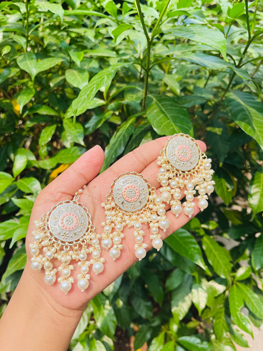 Ekta earings tikka