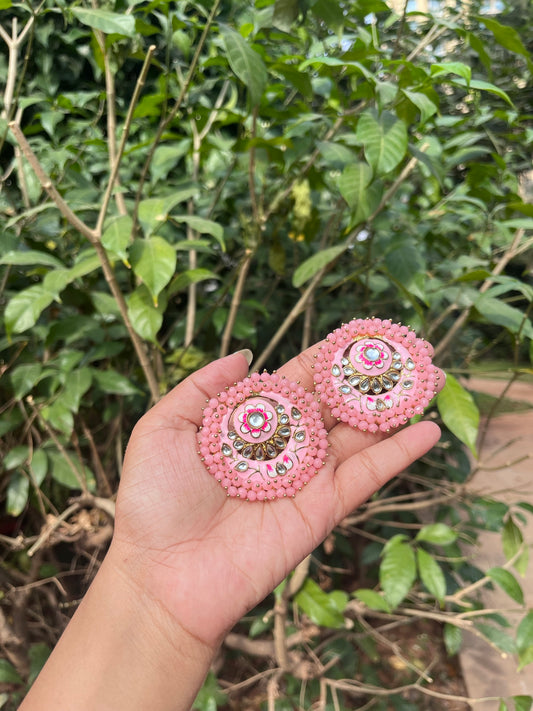 Spruha studs - peach