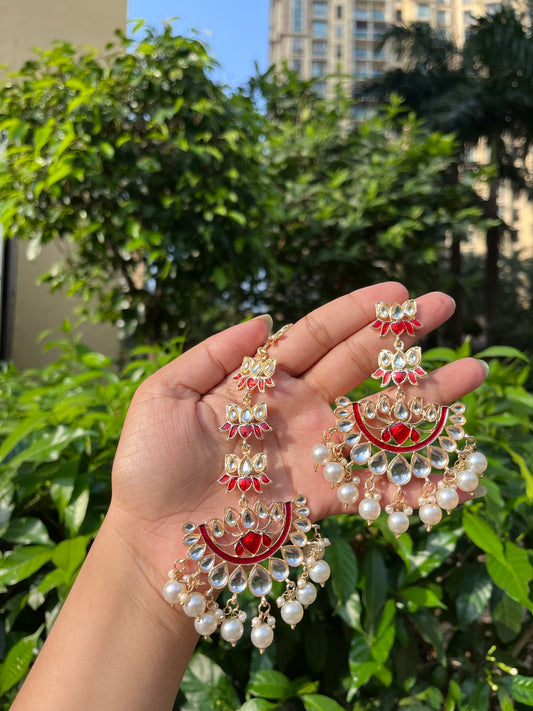 Shivani earings tikka